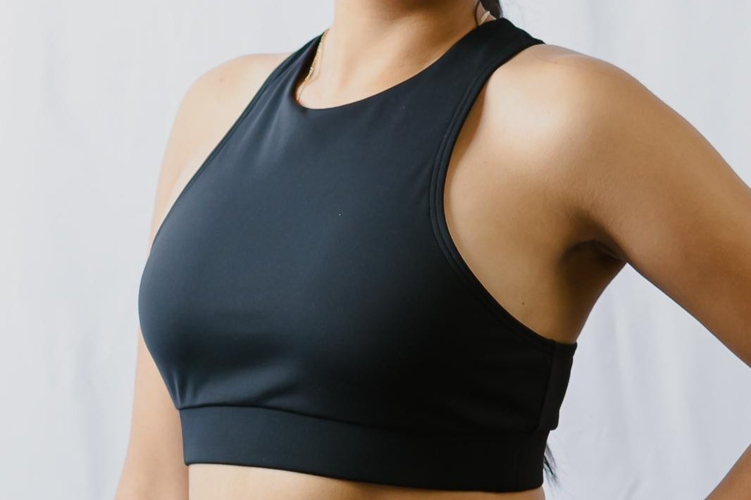 High Neck Sports Bra